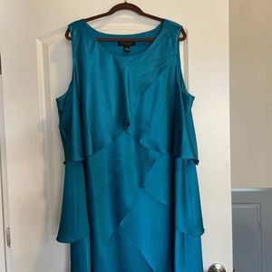 Almost New Three Tied turquoise dress